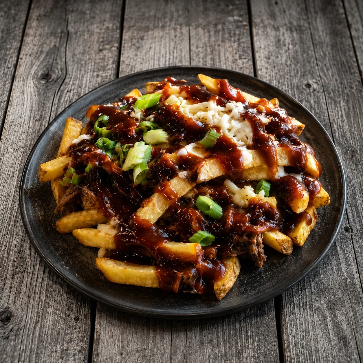 Slow Cooked Beef Brisket Skin-on Fries