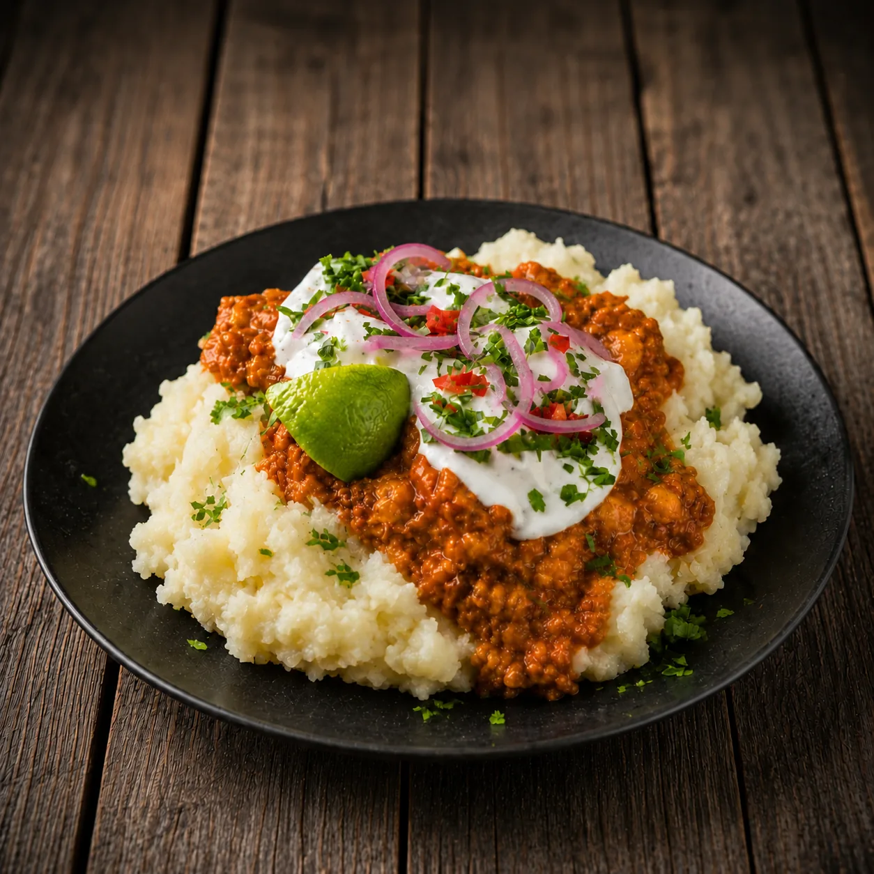 Fragrant Coconut Chickpea Curry (vg) Mash